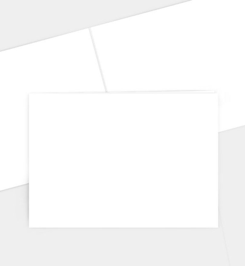 Einladungskarte Allgemein A6 Klappkarte quer