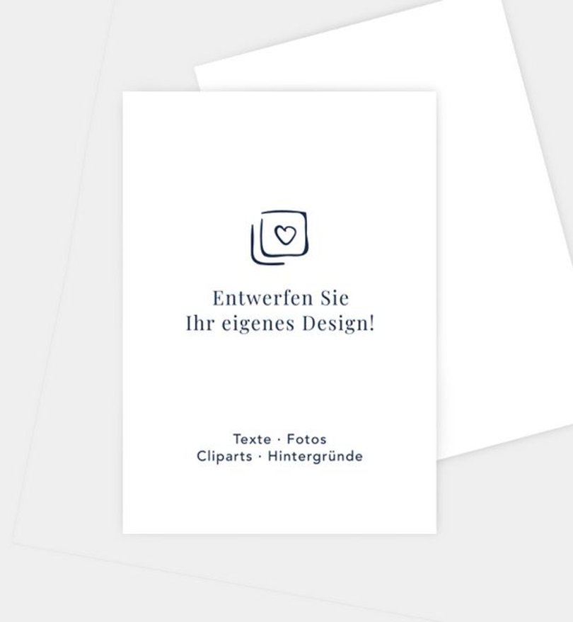 Einladungskarte Party Blanko Design