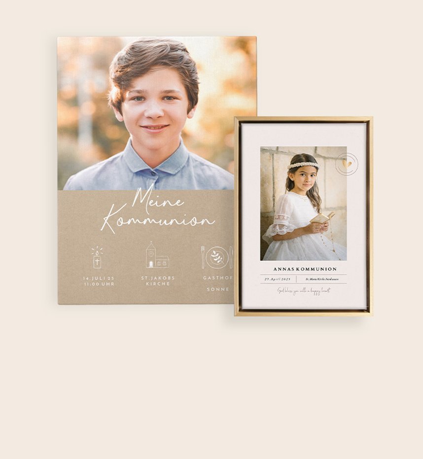 Wandbilder Designs zur Kommunion