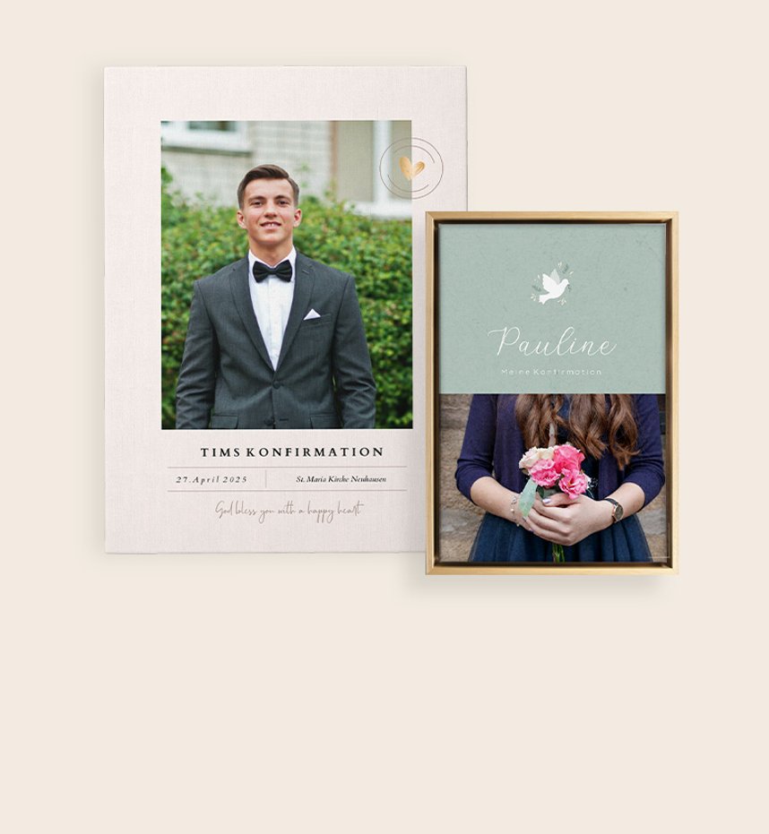 Wandbilder Konfirmation