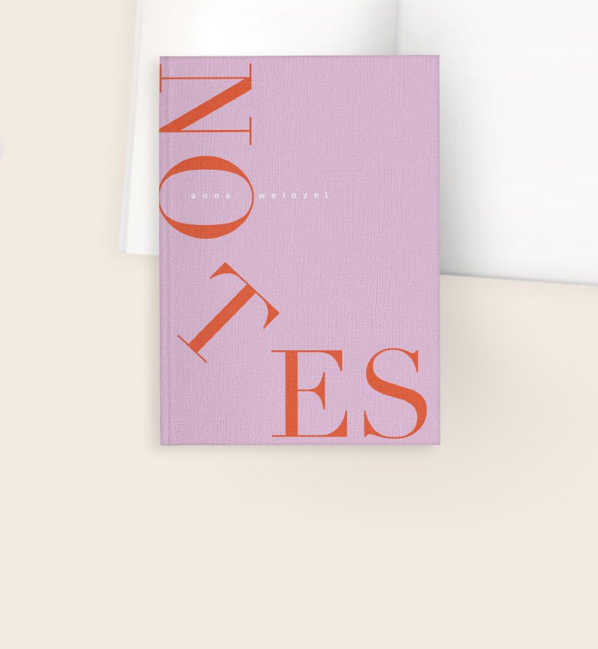 Notizbuch Leinen